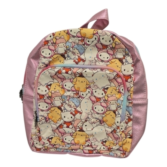 Hello Friends Custom Handmade Mini Backpack NWOT main image 2